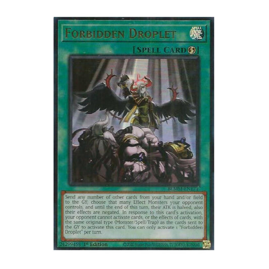 Yu-Gi-Oh! Forbidden Droplet - Battles of Legend: Monster Mayhem (BLMM)