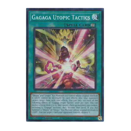 Yu-Gi-Oh! Gagaga Utopic Tactics - Duelist's Advance (DUAD)