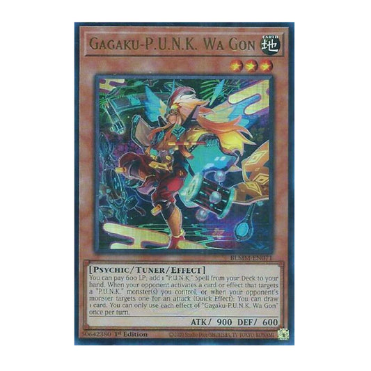 Yu-Gi-Oh! Gagaku-P.U.N.K. Wa Gon - Battles of Legend: Monster Mayhem (BLMM)