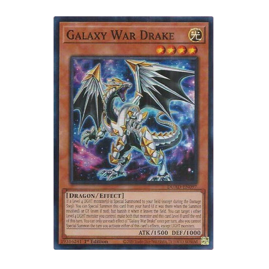 Yu-Gi-Oh! Galaxy War Drake - Duelist's Advance (DUAD)