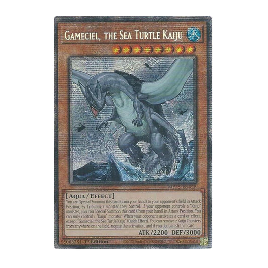 Yu-Gi-OH! Gameciel, the Sea Turtle Kaiju - 2025 Mega-Pack (MP25)
