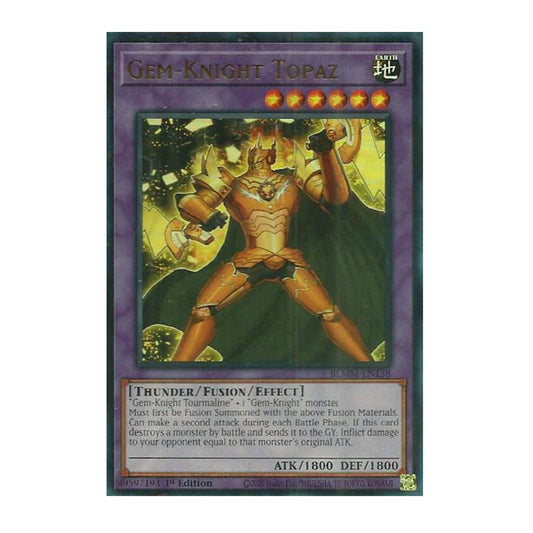 Yu-Gi-Oh! Gem-Knight Topaz - Battles of Legend: Monster Mayhem (BLMM)