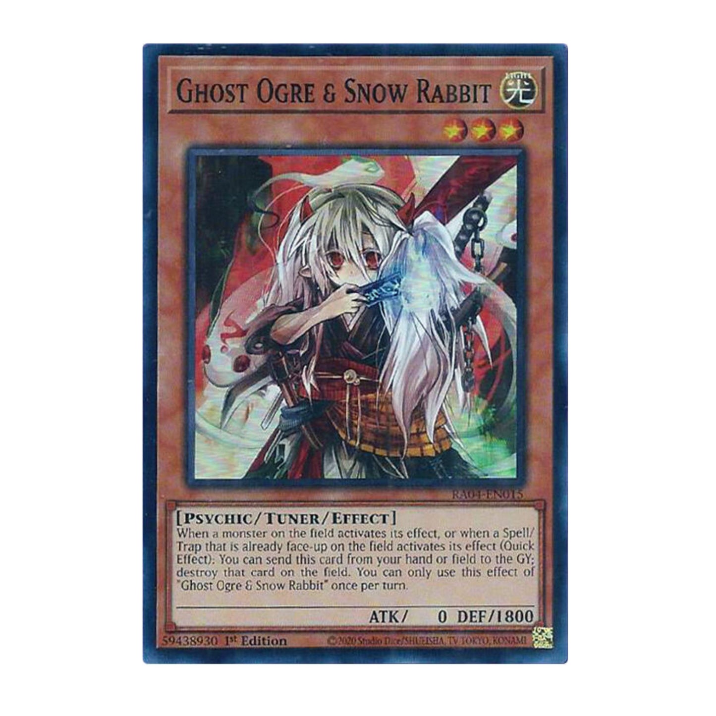 Yu-Gi-Oh! Ghost Ogre & Snow Rabbit - Quarter Century Stampede