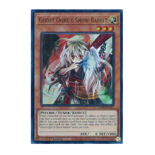 Yu-Gi-Oh! Ghost Ogre & Snow Rabbit (UR) - Quarter Century Stampede