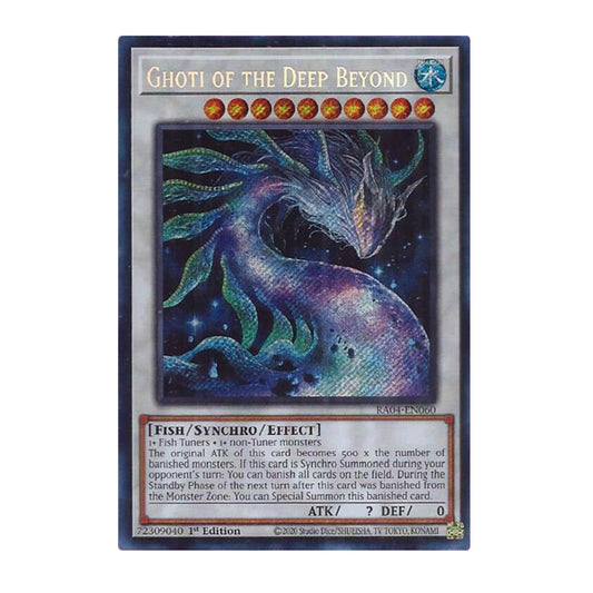 Yu-Gi-Oh! Ghoti of the Deep Beyond (Secret Rare) - Quarter Century Stampede