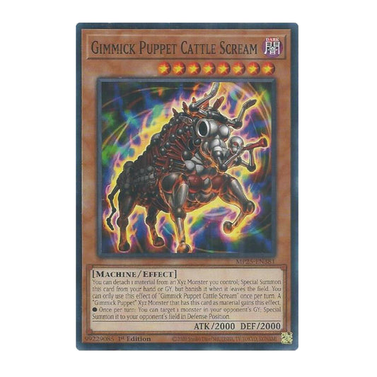 Yu-Gi-Oh! Gimmick Puppet Cattle Scream - 2025 Mega-Pack (MP25)