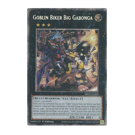 Yu-Gi-Oh! Goblin Biker Big Gabonga - 2025 Mega-Pack (MP25)