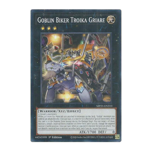 Yu-Gi-Oh! Goblin Biker Troika Griare - 2025 Mega-Pack (MP25)