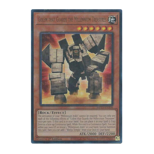 Yu-Gi-Oh! Golem that Guards the Millennium Treasures - 2025 Mega-Pack (MP25)