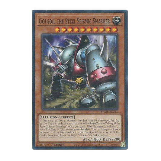 Yu-Gi-Oh! Golgoil the Steel Seismic Smasher - 2025 Mega-Pack (MP25)