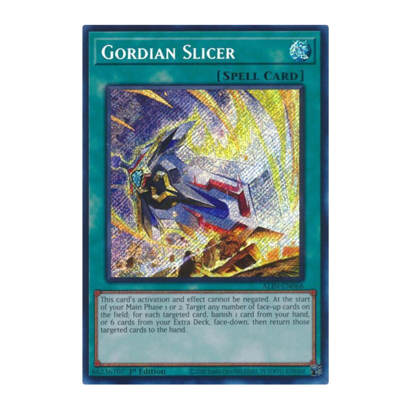 Yu-Gi-Oh! Gordian Slicer - Alliance Insight (ALIN)
