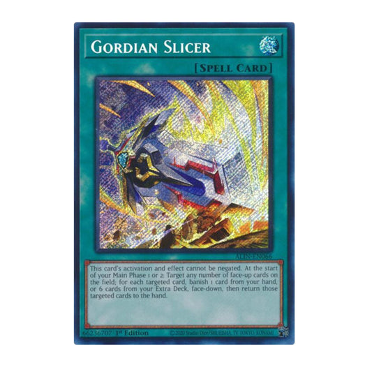Yu-Gi-Oh! Gordian Slicer - Alliance Insight (ALIN)