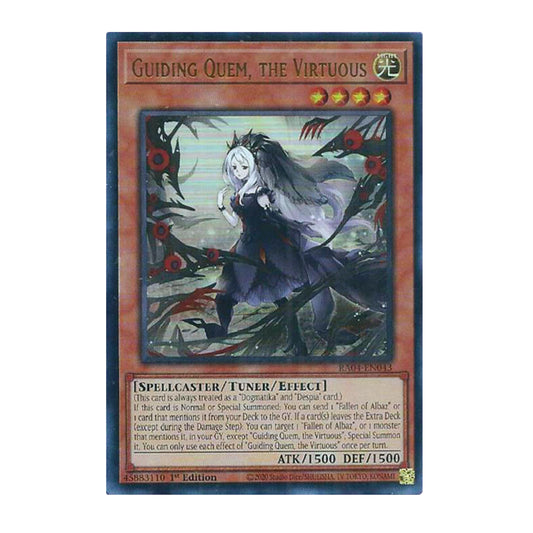Yu-Gi-Oh! Guiding Quem, the Virtuous (UR) - Quarter Century Stampede