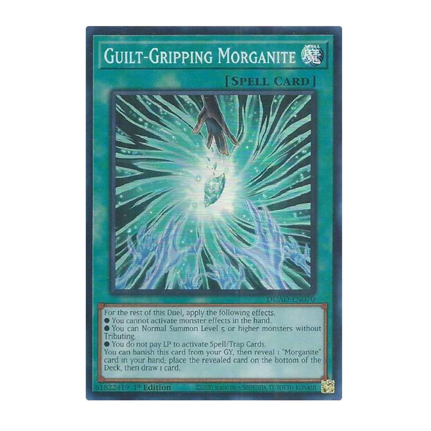Yu-Gi-Oh! Guilt-Gripping Morganite - Duelist's Advance (DUAD)