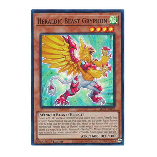 Yu-Gi-Oh! Heraldic Beast Gryphon - Alliance Insight (ALIN)