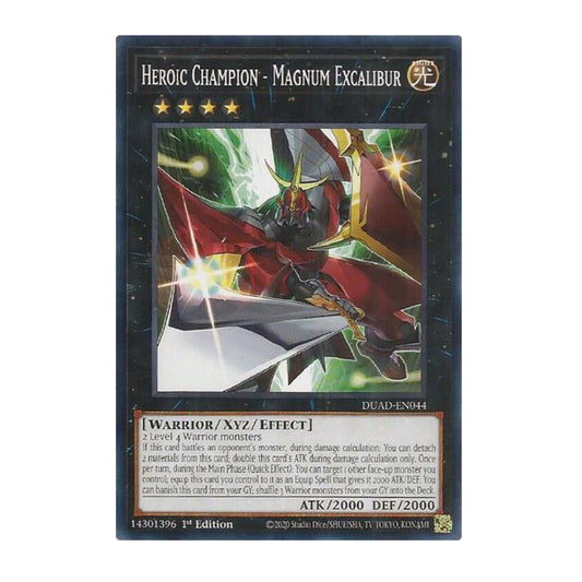 Yu-Gi-Oh! Heroic Champion - Magnum Excalibur - Duelist's Advance (DUAD)