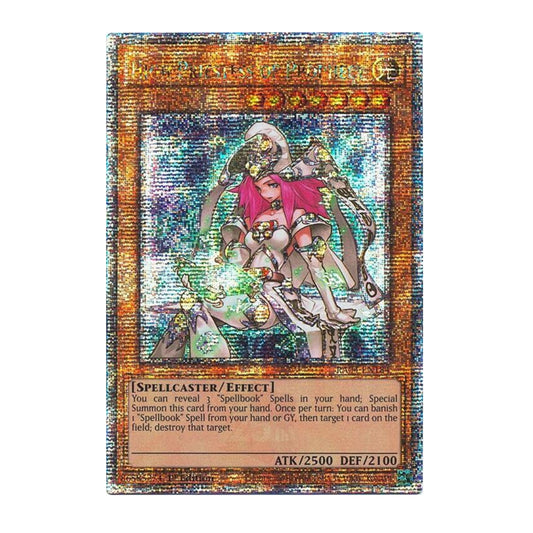 Yu-Gi-Oh! High Priestess of Prophecy (Quarter Century Secret Rare) - Quarter Century Stampede