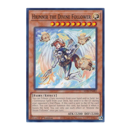 Yu-Gi-Oh! Hrimnir the Divine Follower - Alliance Insight (ALIN)