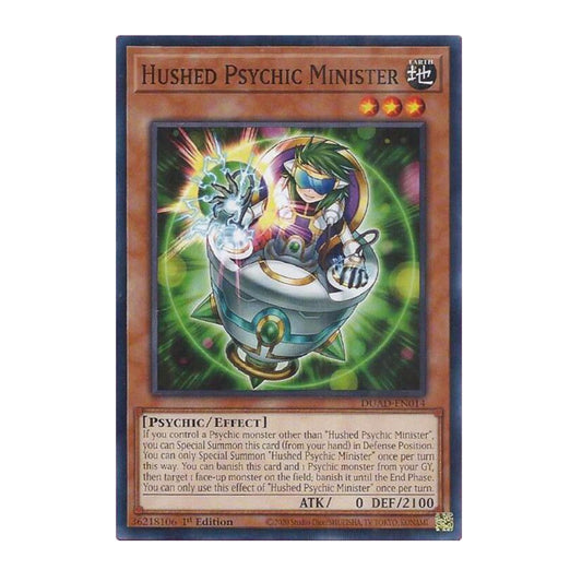 Yu-Gi-Oh! Hushed Psychic Minister - Duelist's Advance (DUAD)