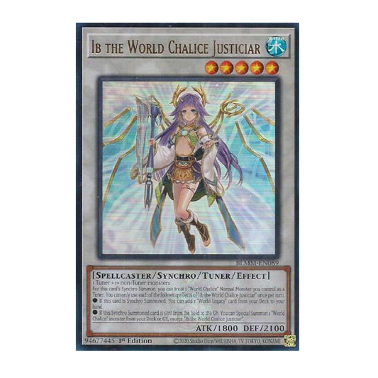 Yu-Gi-Oh! Ib the World Chalice Justiciar - Battles of Legend: Monster Mayhem (BLMM)