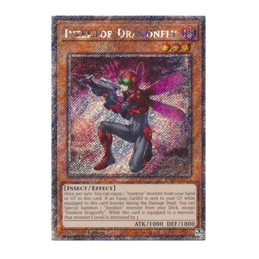 Yu-Gi-Oh! Inzektor Dragonfly (Platinum Secret Rare) - Quarter Century Stampede