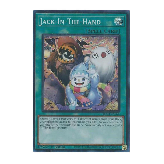 Yu-Gi-Oh! Jack-In-The-Hand (Super Rare) - Justice Hunters (JUSH)