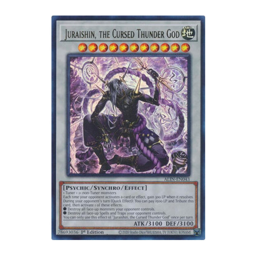 Yu-Gi-Oh! Juraishin, the Cursed Thunder God - Alliance Insight (ALIN)