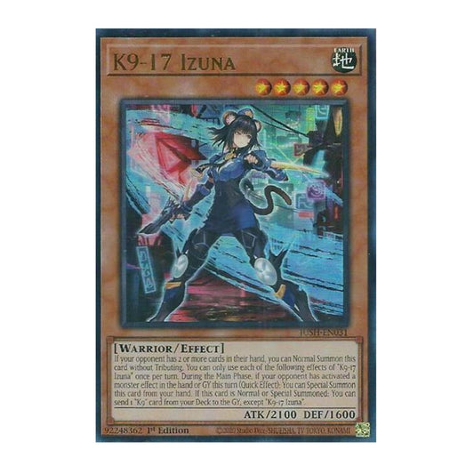 Yu-Gi-Oh! K9-17 Izuna - Justice Hunters (JUSH)