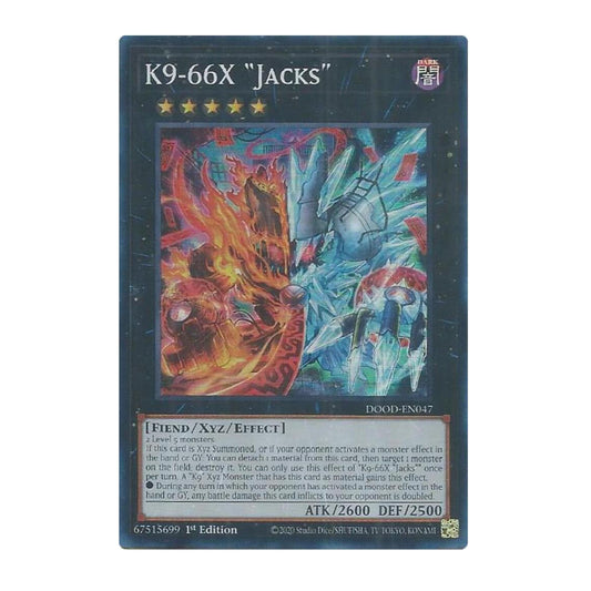 Yu-Gi-Oh! K9-66X "Jacks" - Doom of Dimensions (DOOD)