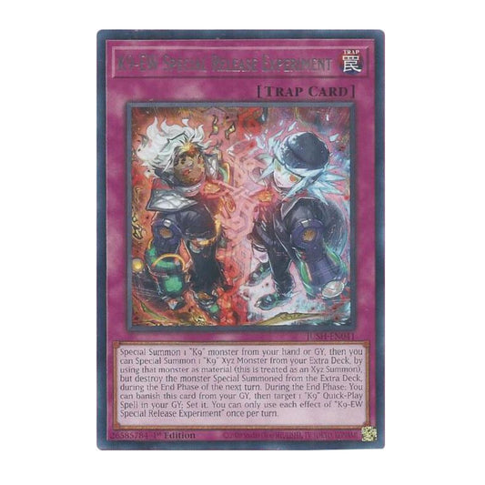 Yu-Gi-Oh! K9-EW Special Release Experiment - Justice Hunters (JUSH)