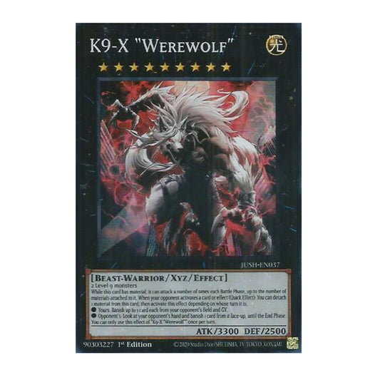 Yu-Gi-Oh! K9-X "Werewolf" - Justice Hunters (JUSH)