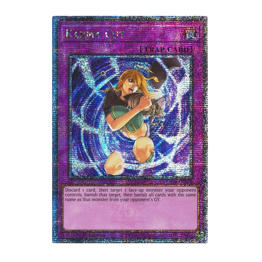 Yu-Gi-Oh! Karma Cut (Quarter Century Secret Rare) - Quarter Century Stampede