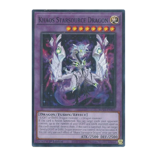 Yu-Gi-Oh! Khaos Starsource Dragon - 2025 Mega-Pack (MP25)