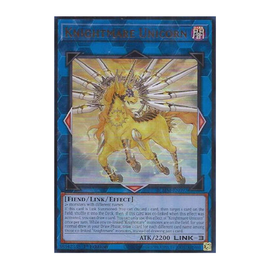 Yu-Gi-Oh! Knightmare Unicorn - Battles of Legend: Monster Mayhem (BLMM)