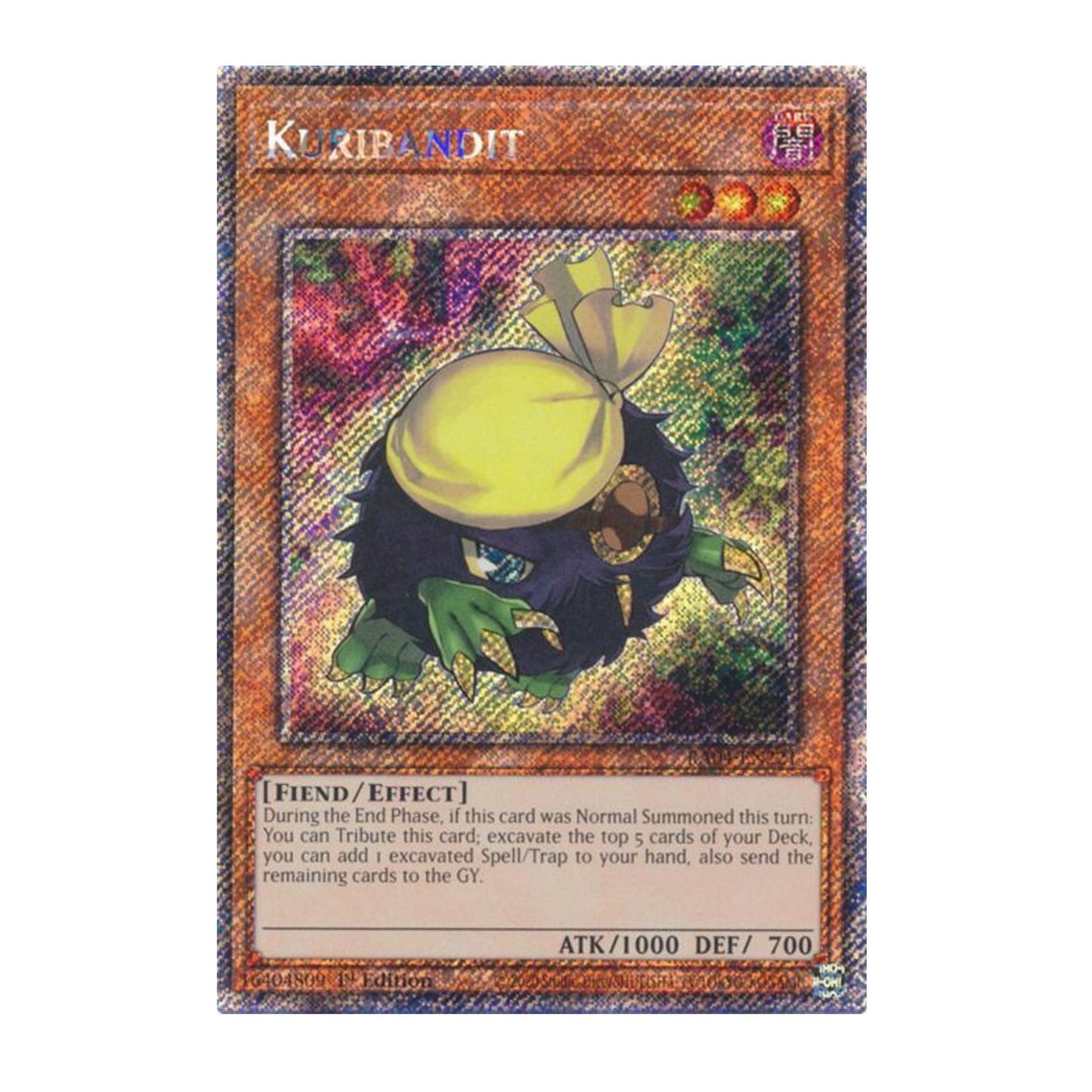 Yu-Gi-Oh! Kuribandit (Platinum Secret Rare) - Quarter Century Stampede