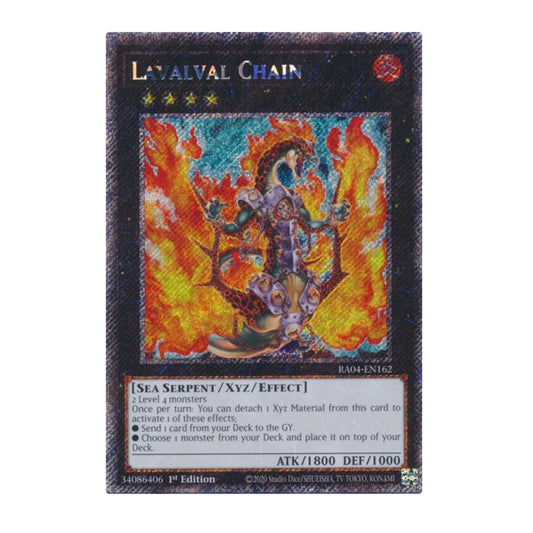 Yu-Gi-Oh! Lavalval Chain (Platinum Secret Rare) - Quarter Century Stampede