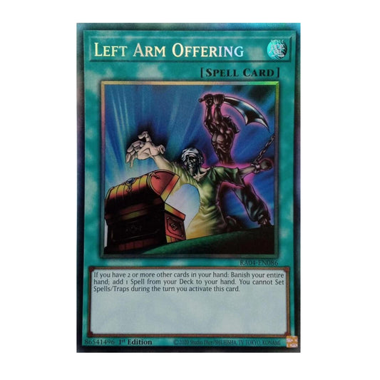 Yu-Gi-Oh! Left Arm Offering (PCR) - Quarter Century Stampede
