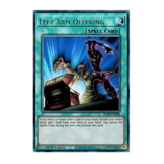 Yu-Gi-Oh! Left Arm Offering (PUR) - Quarter Century Stampede
