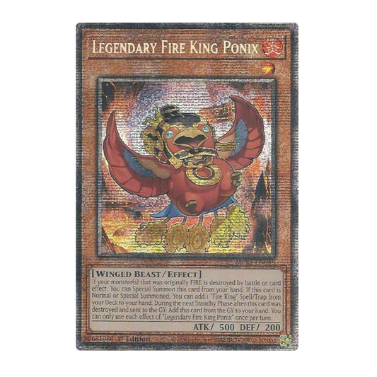 Yu-Gi-Oh! Legendary Fire King Ponix - 2025 Mega-Pack (MP25)