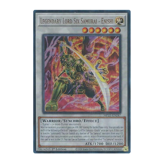 Yu-Gi-Oh! Legendary Lord Six Samurai - Enishi - 2025 Mega-Pack (MP25)