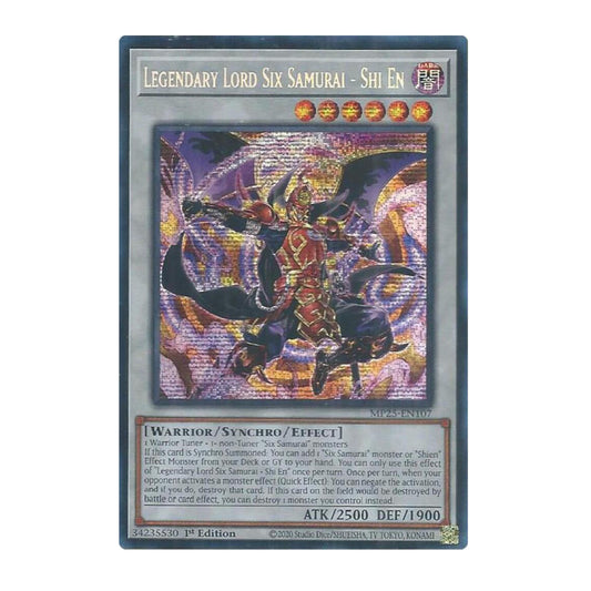 Yu-Gi-Oh! Legendary Lord Six Samurai - Shi En - 2025 Mega-Pack (MP25)
