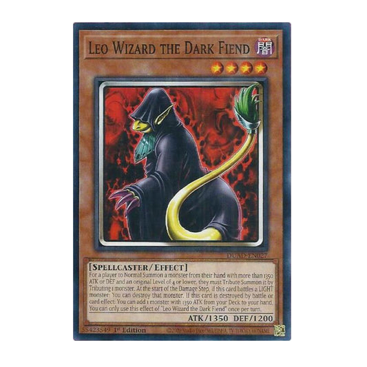 Yu-Gi-Oh! Leo Wizard the Dark Fiend - Duelist's Advance (DUAD)