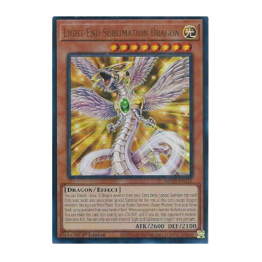 Yu-Gi-Oh! Light End Sublimation Dragon - 2025 Mega-Pack (MP25)