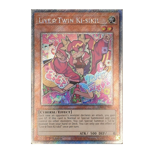 Yu-Gi-Oh! Live Twin Ki-sikil (Platinum Secret Rare) - Quarter Century Stampede