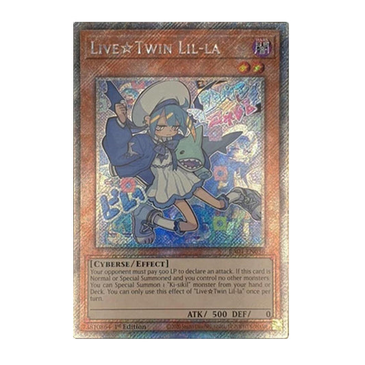 Yu-Gi-Oh! Live Twin Lil-la (Platinum Secret Rare) - Quarter Century Stampede