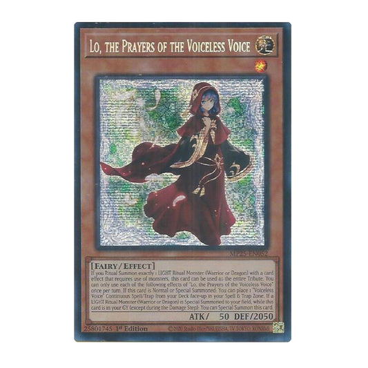 Yu-Gi-Oh! Lo, the Prayers of the Voiceless Voice - 2025 Mega-Pack (MP25)