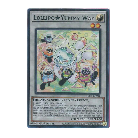 Yu-Gi-Oh! LollipoYummy Way (Super Rare) - Justice Hunters (JUSH)