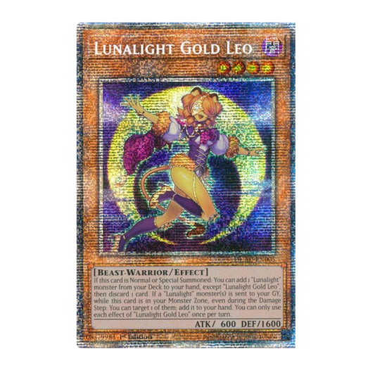 Yu-Gi-Oh! Lunalight Gold Leo (Starlight Rare) - Duelist's Advance (DUAD)