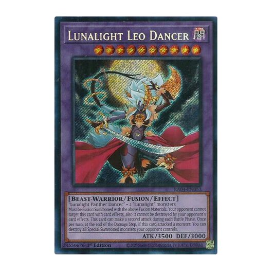 Yu-Gi-Oh! Lunalight Leo Dancer (Secret Rare) - Quarter Century Stampede
