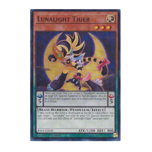 Yu-Gi-Oh! Lunalight Tiger - Quarter Century Stampede